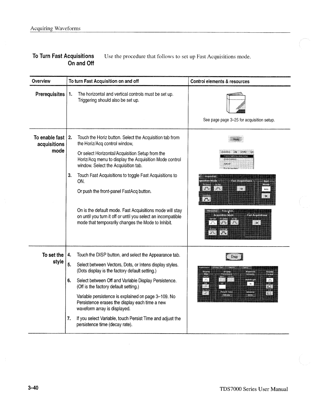 Tektronix TDS7000 SERIES, 071-0700-00 manual 