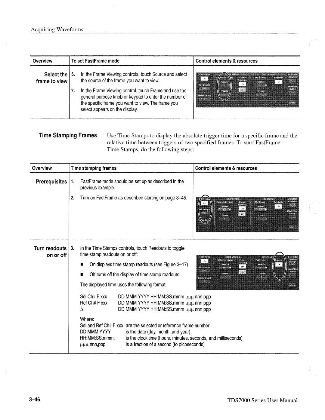 Tektronix TDS7000 SERIES, 071-0700-00 manual 