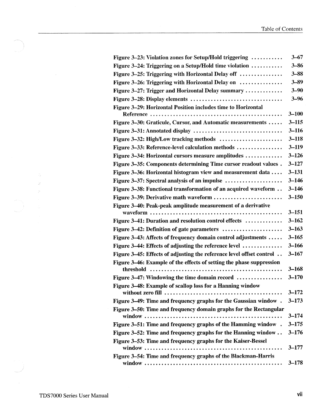 Tektronix 071-0700-00, TDS7000 SERIES manual 