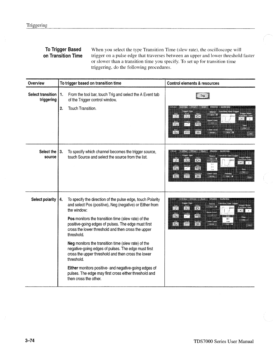 Tektronix TDS7000 SERIES, 071-0700-00 manual 