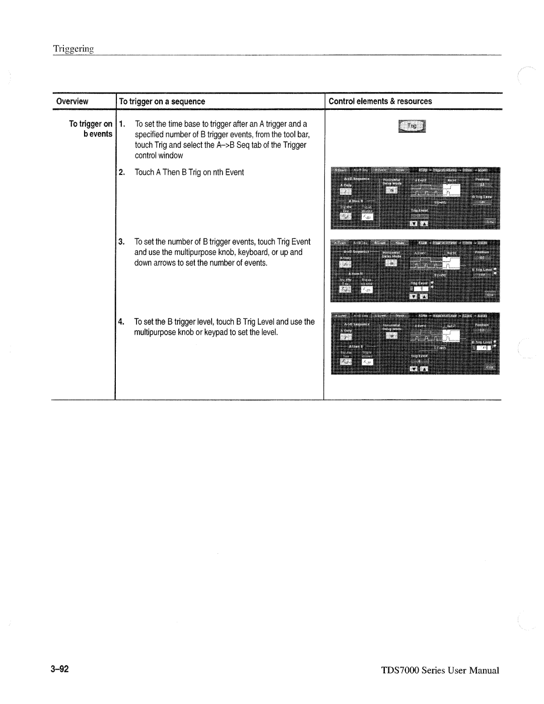 Tektronix TDS7000 SERIES, 071-0700-00 manual 