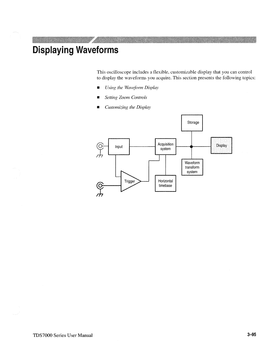 Tektronix 071-0700-00, TDS7000 SERIES manual 