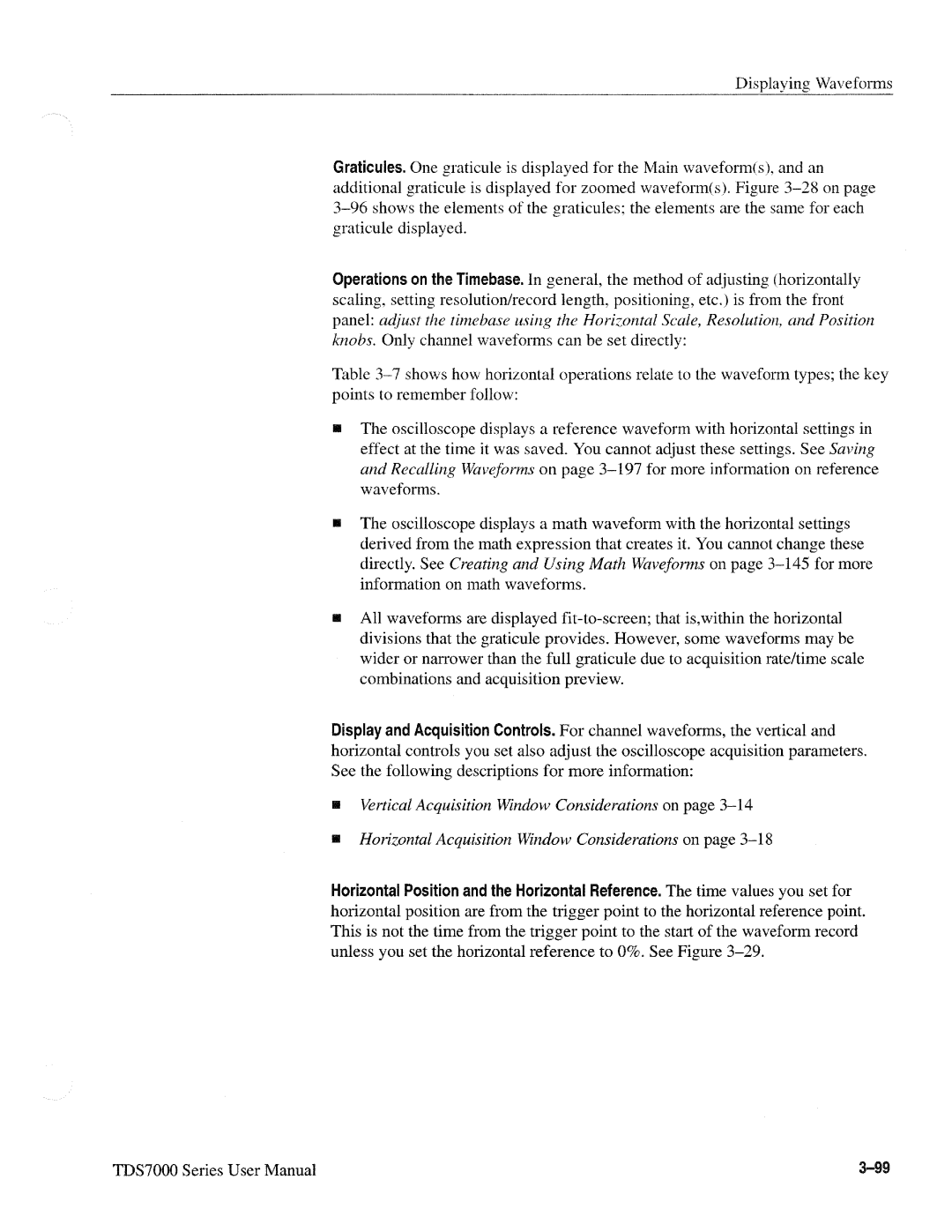 Tektronix 071-0700-00, TDS7000 SERIES manual 