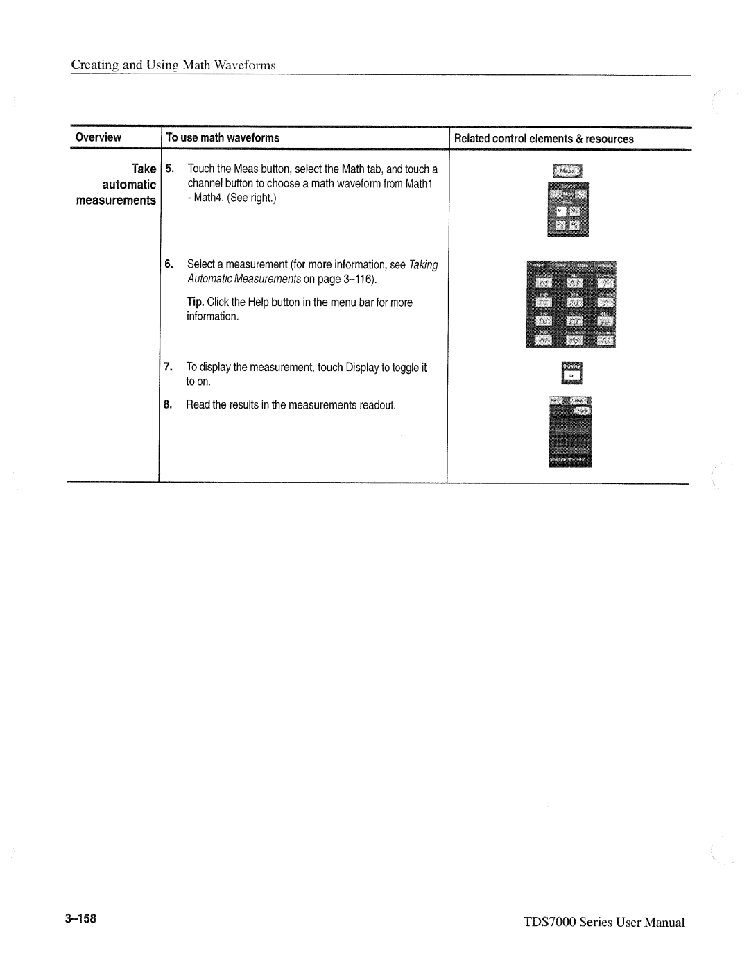 Tektronix TDS7000 SERIES, 071-0700-00 manual 