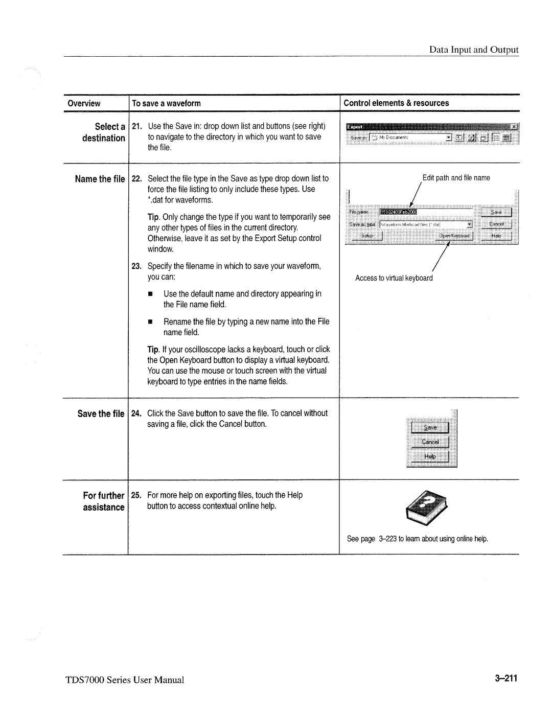 Tektronix 071-0700-00, TDS7000 SERIES manual 