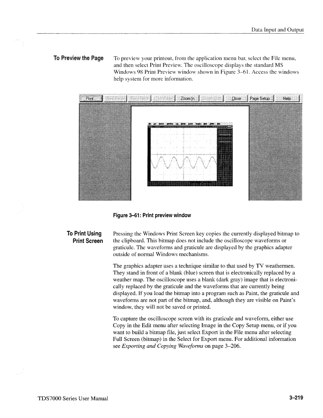 Tektronix 071-0700-00, TDS7000 SERIES manual 