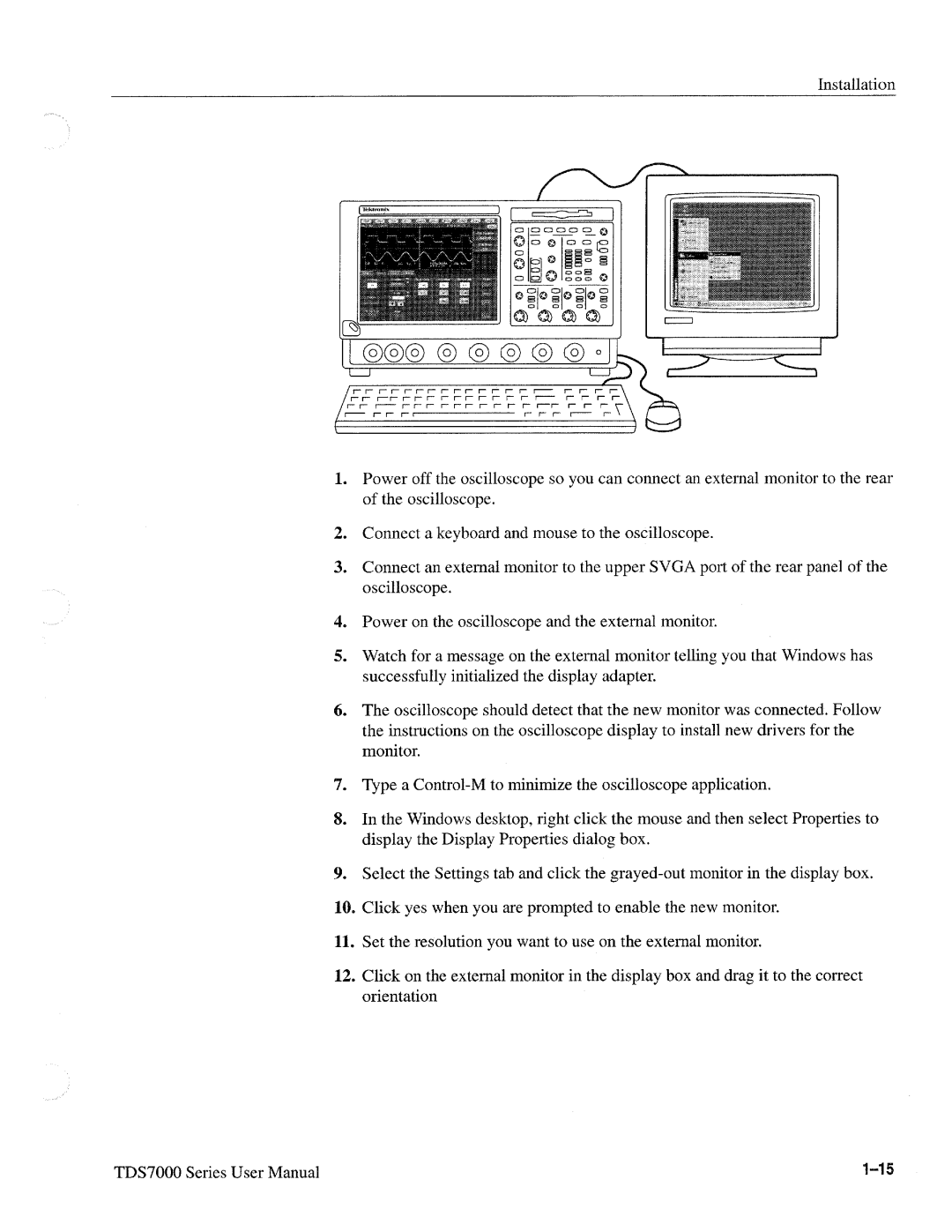 Tektronix 071-0700-00, TDS7000 SERIES manual 