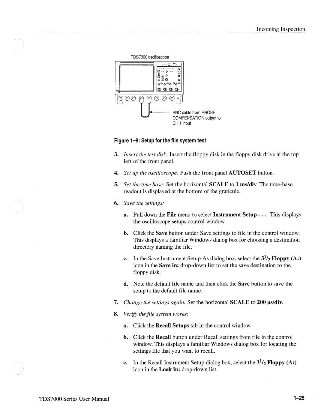 Tektronix 071-0700-00, TDS7000 SERIES manual 