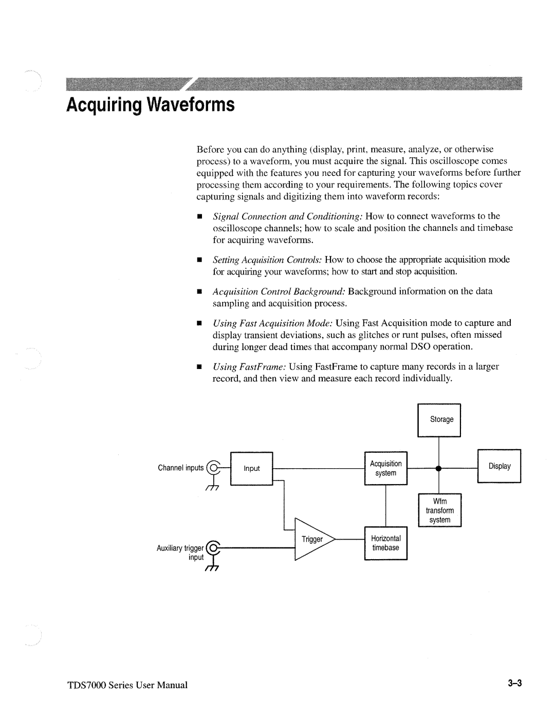 Tektronix 071-0700-00, TDS7000 SERIES manual 