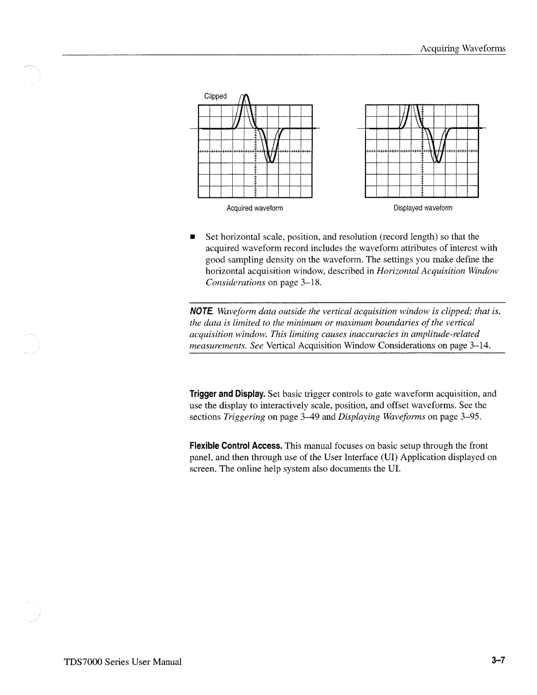 Tektronix 071-0700-00, TDS7000 SERIES manual 