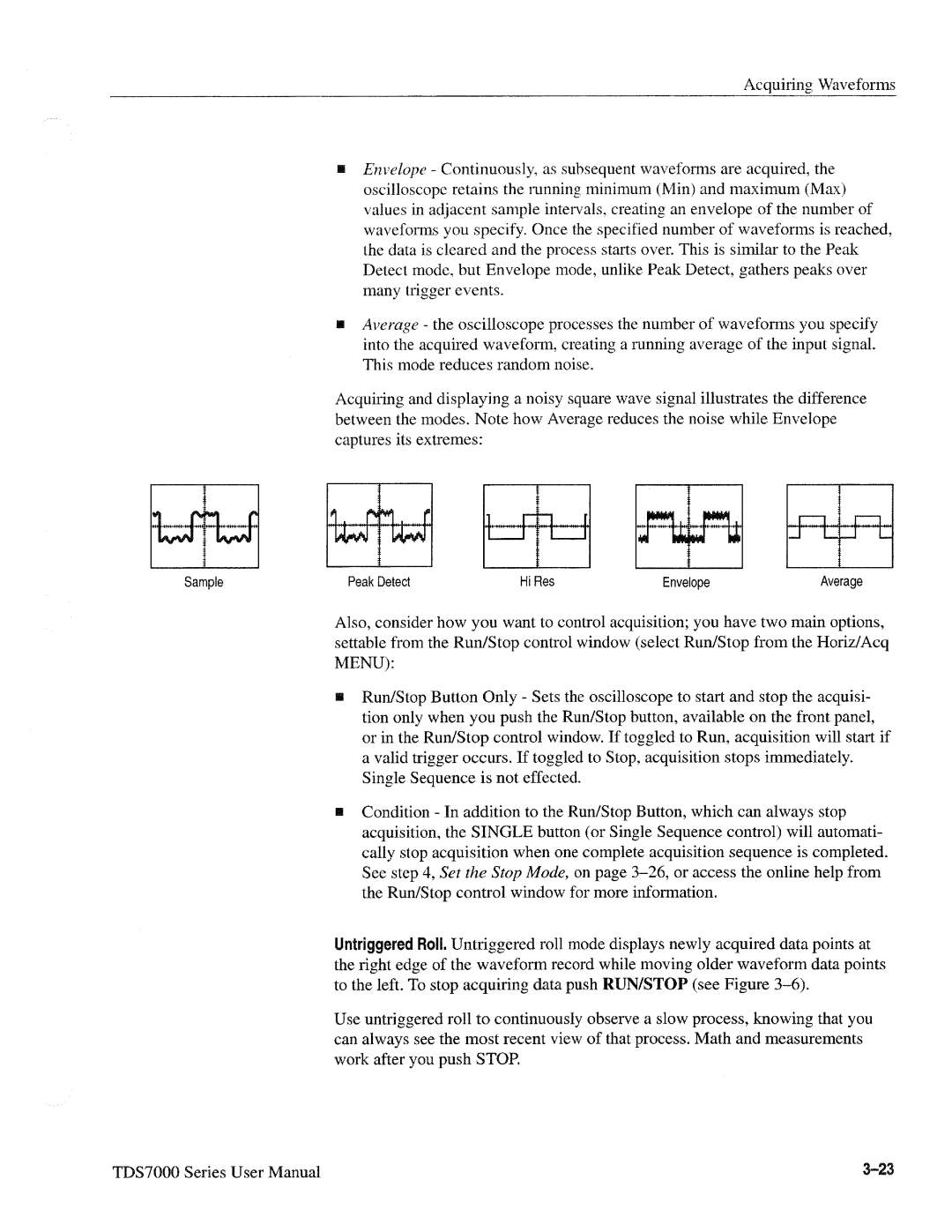 Tektronix 071-0700-00, TDS7000 SERIES manual 