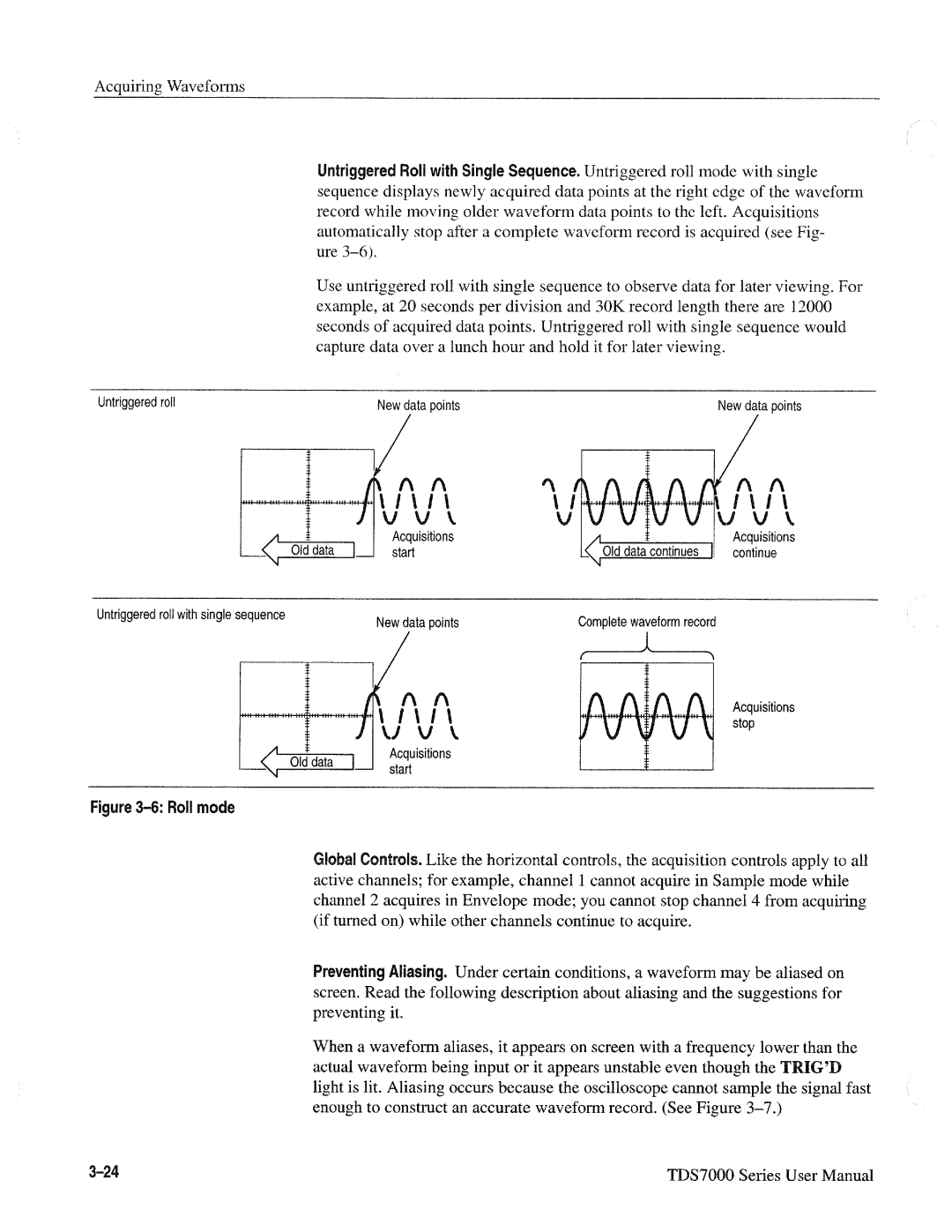 Tektronix TDS7000 SERIES, 071-0700-00 manual 