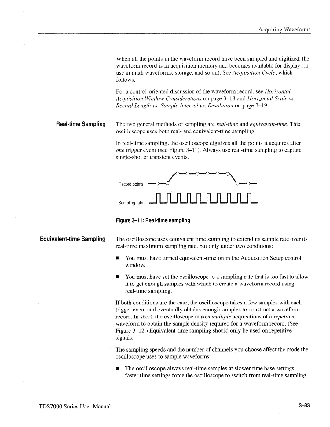 Tektronix 071-0700-00, TDS7000 SERIES manual 