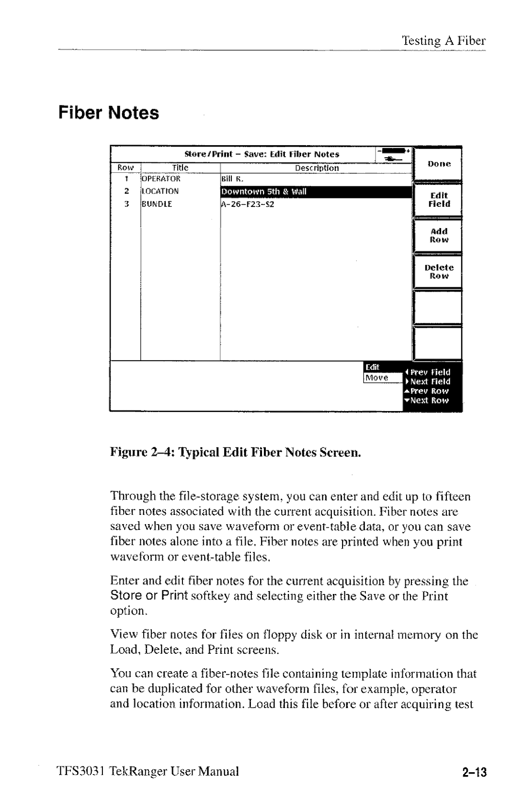 Tektronix TFS3031 manual 