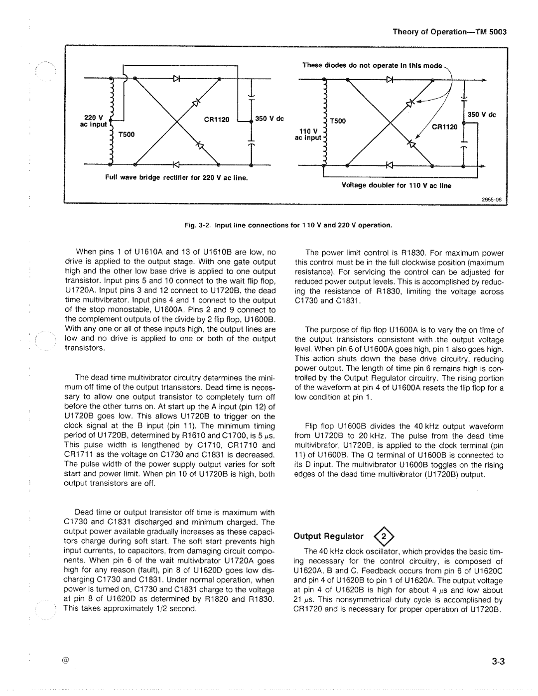 Tektronix TM 5003 manual 