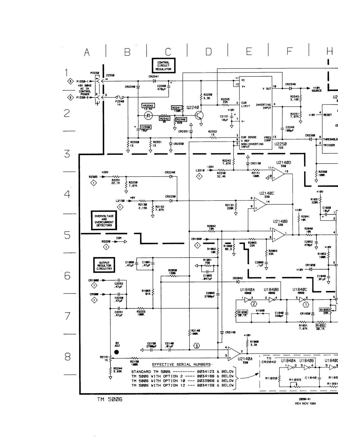 Tektronix TM 5006 manual OET Ectors, Grim ~~, Ink 