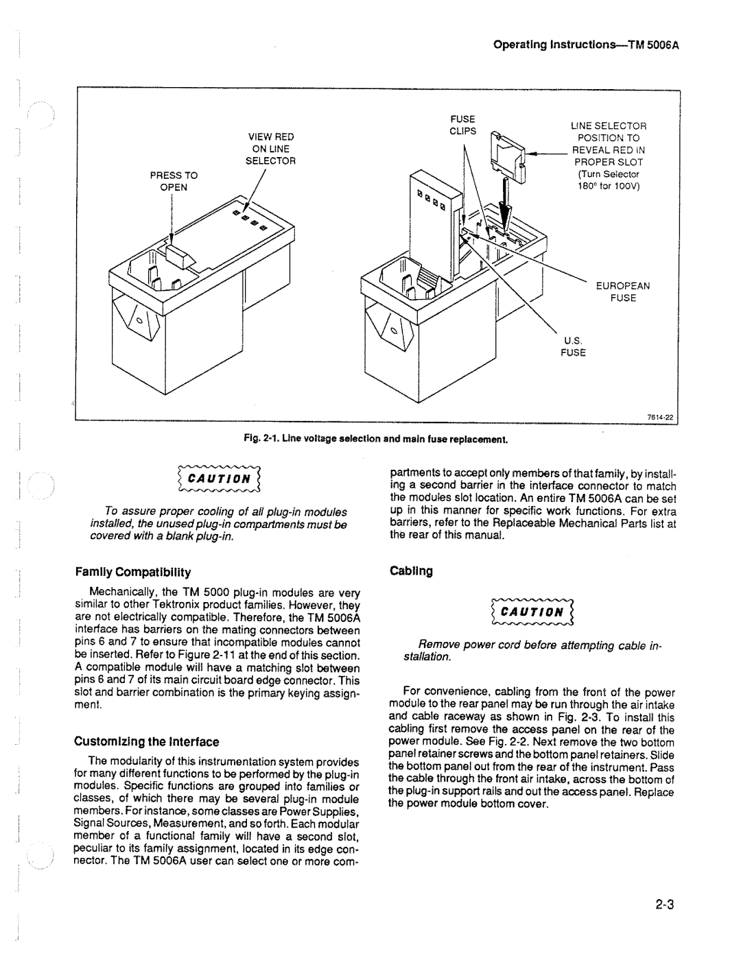 Tektronix TM 5006A manual 