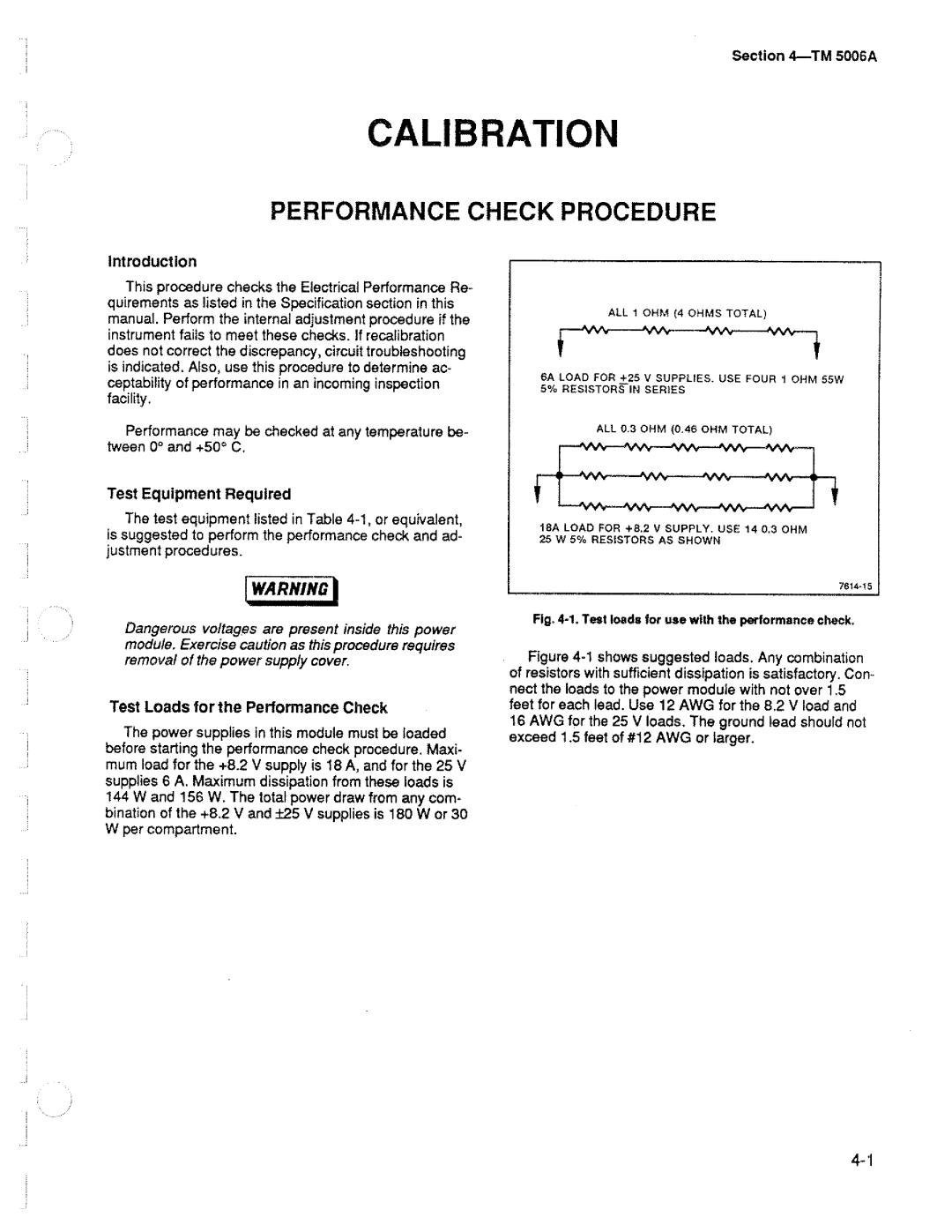 Tektronix TM 5006A manual 