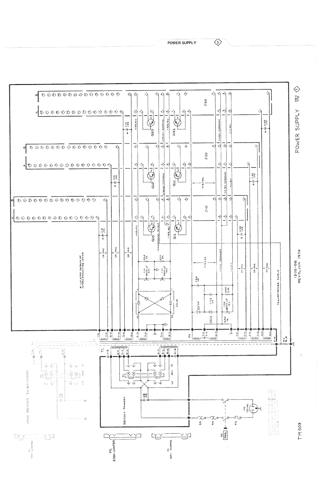 Tektronix TM 503 manual 