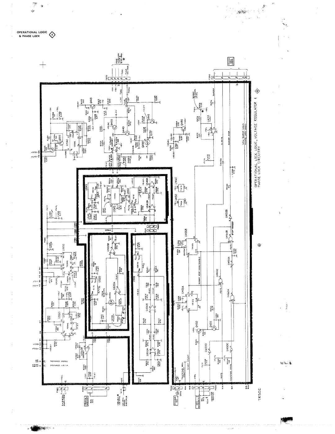 Tektronix TR 502 manual 