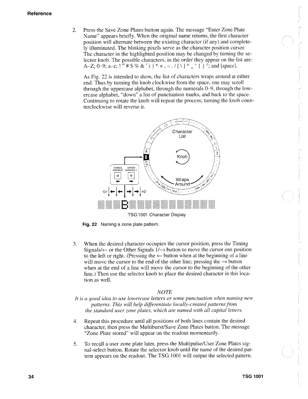 Tektronix TSG 1001 manual 