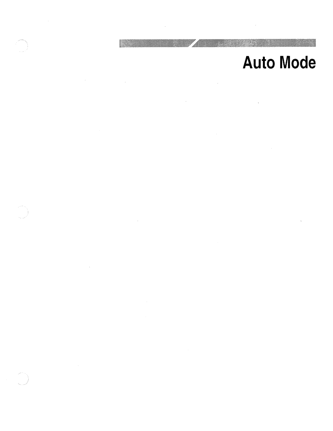 Tektronix VM700T manual 