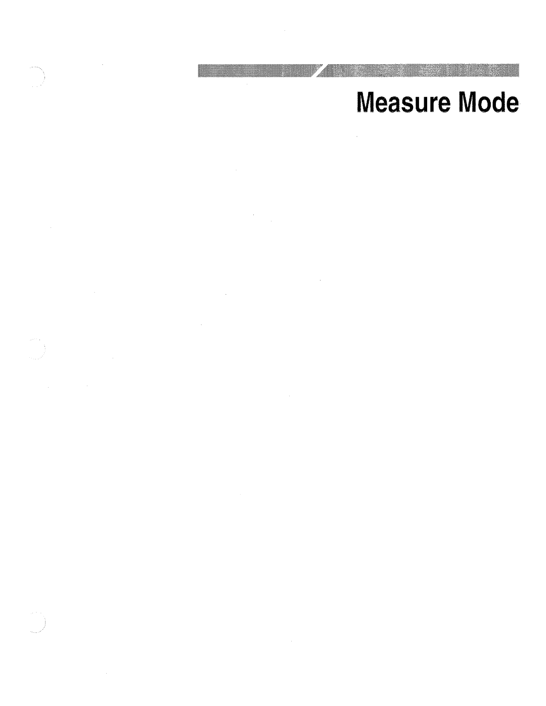 Tektronix VM700T manual 