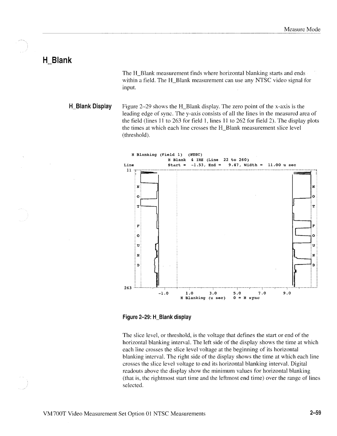 Tektronix VM700T manual 