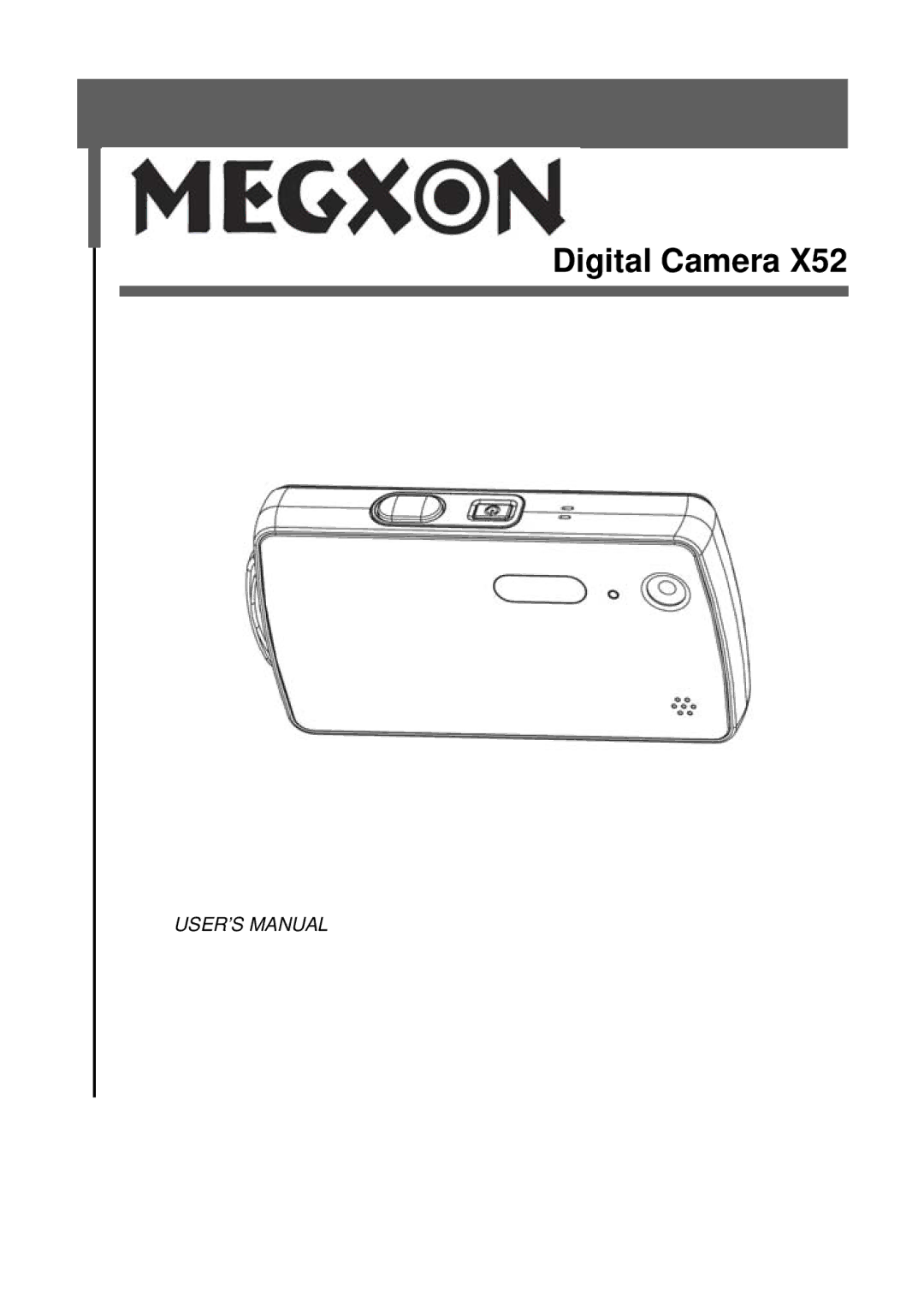 Tekxon Technology X52 manual Digital Camera 