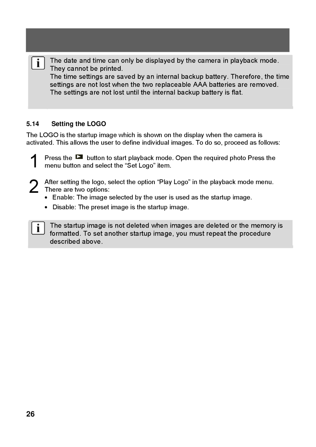 Tekxon Technology X52 manual Setting the Logo 