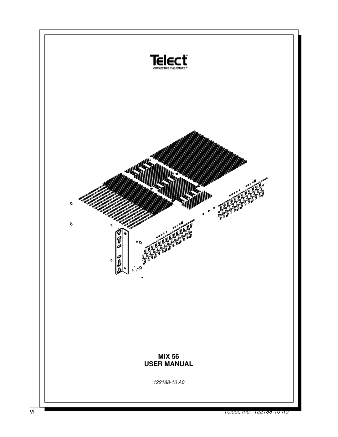 Telect MIX 56 user manual Telect, Inc -10 A0 