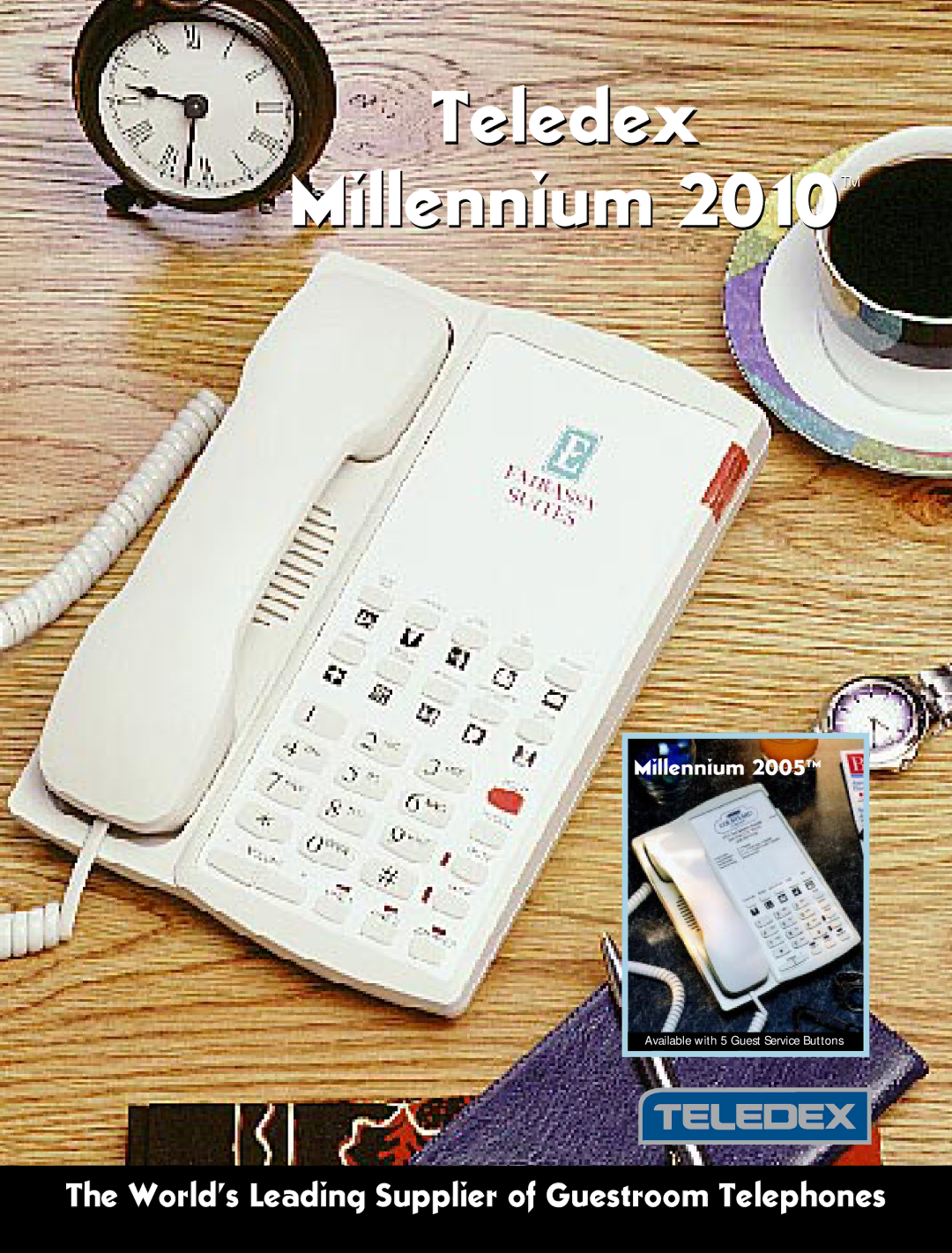 Teledex manual Teledex Millennium 2010TM 