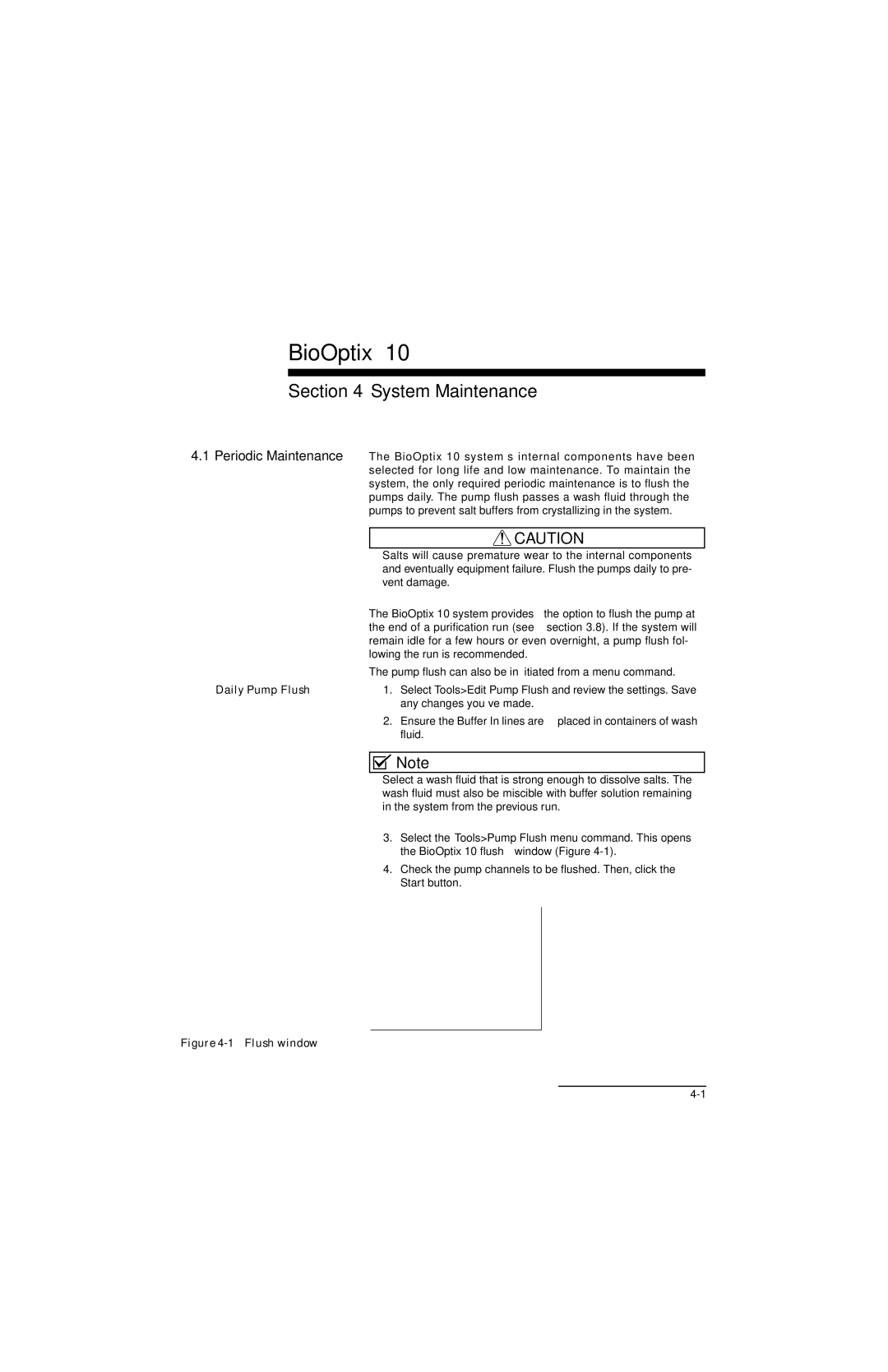 Teledyne 10 manual System Maintenance, Vent damage 