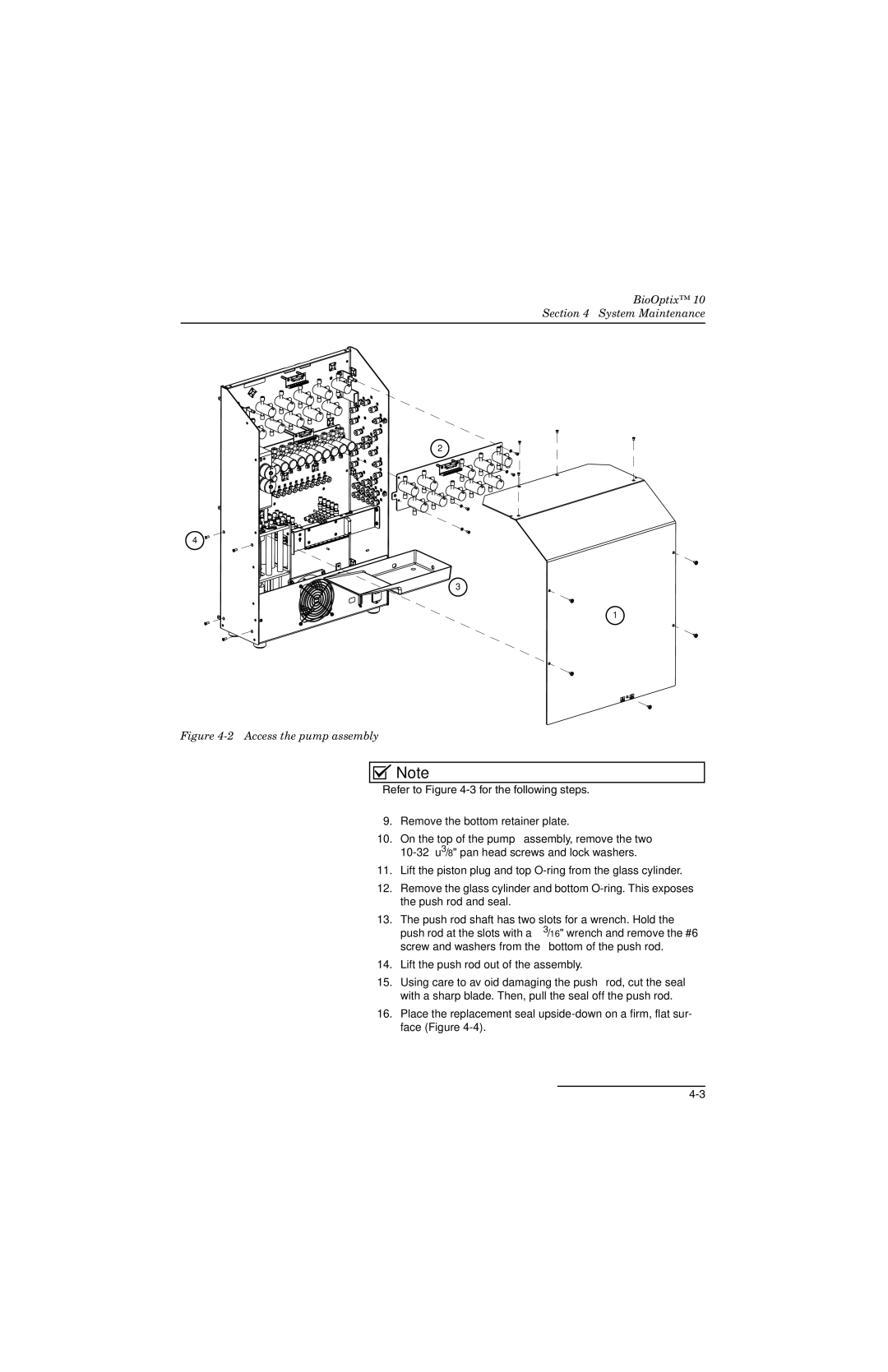 Teledyne 10 manual Refer to -3 for the following steps 