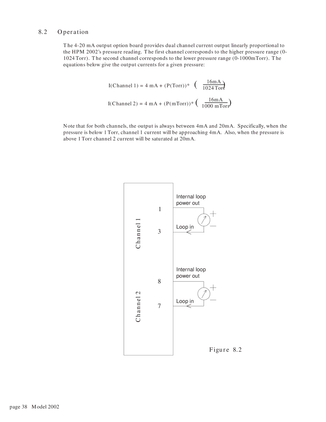 Teledyne 2002 instruction manual Channel 