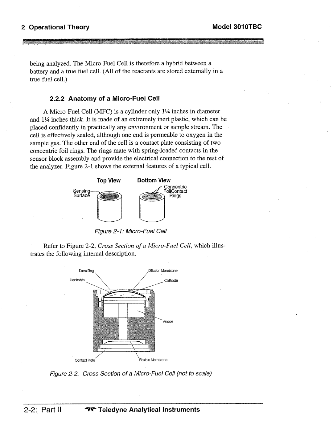 Teledyne 3010TBC manual 