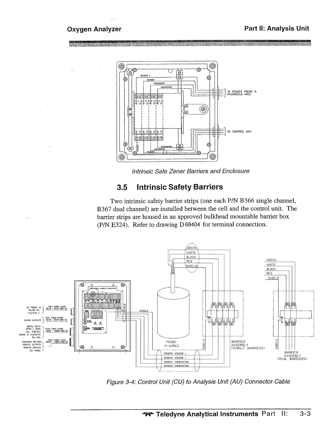 Teledyne 3010TBC manual 68404 