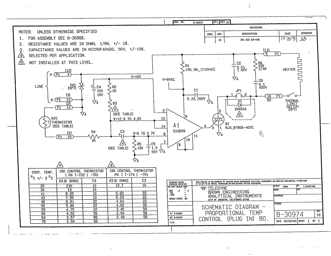 Teledyne 307WA manual 