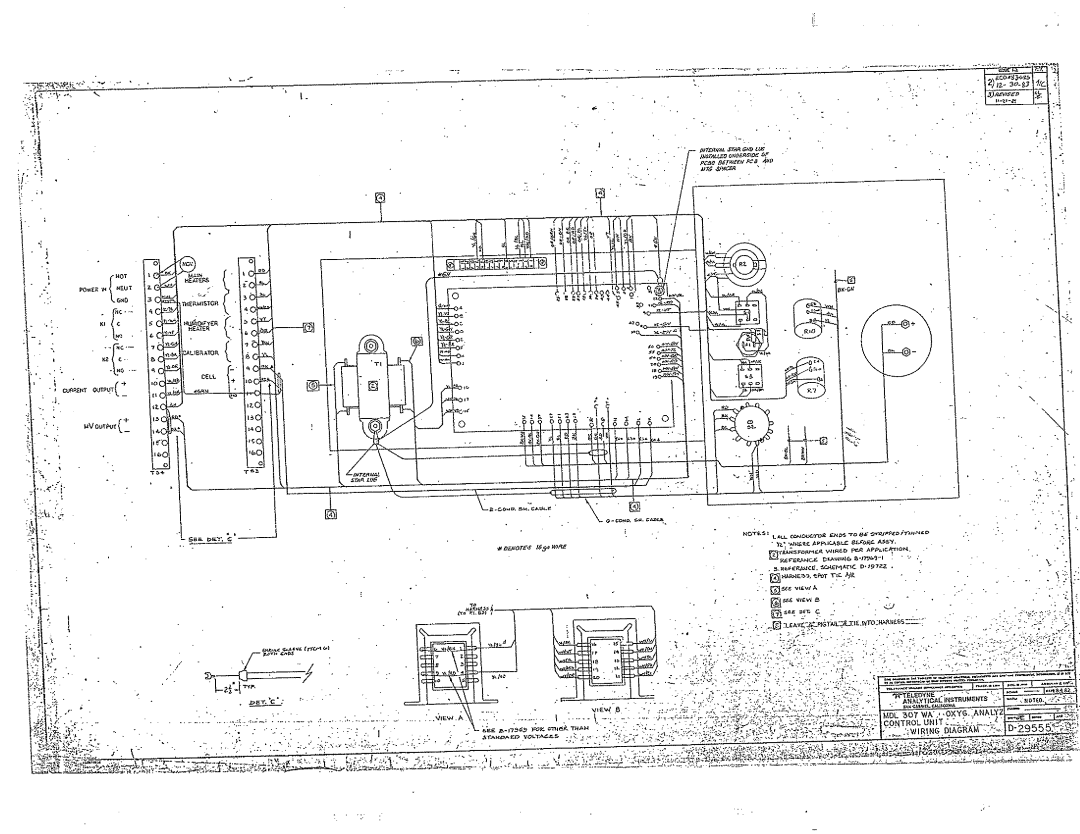 Teledyne 307WA manual 