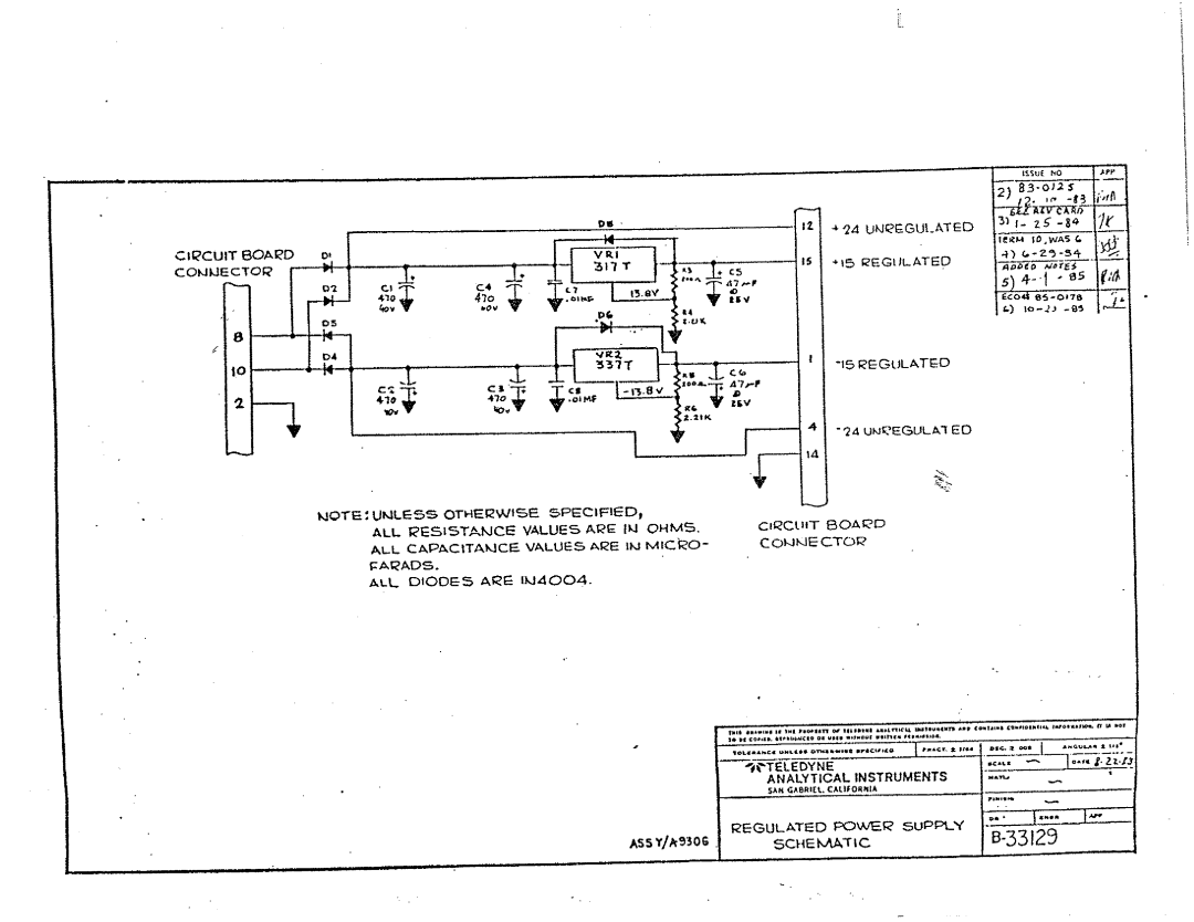 Teledyne 307WA manual 