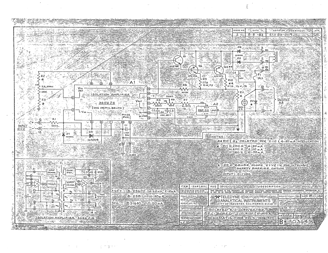 Teledyne 307WA manual 