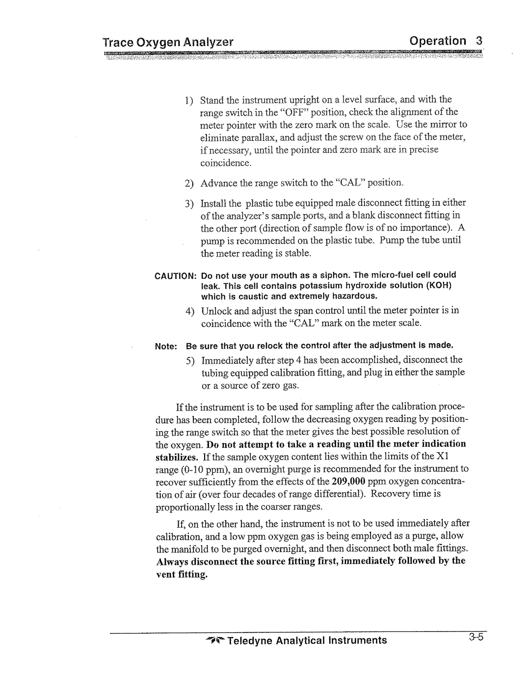 Teledyne 311tc manual 