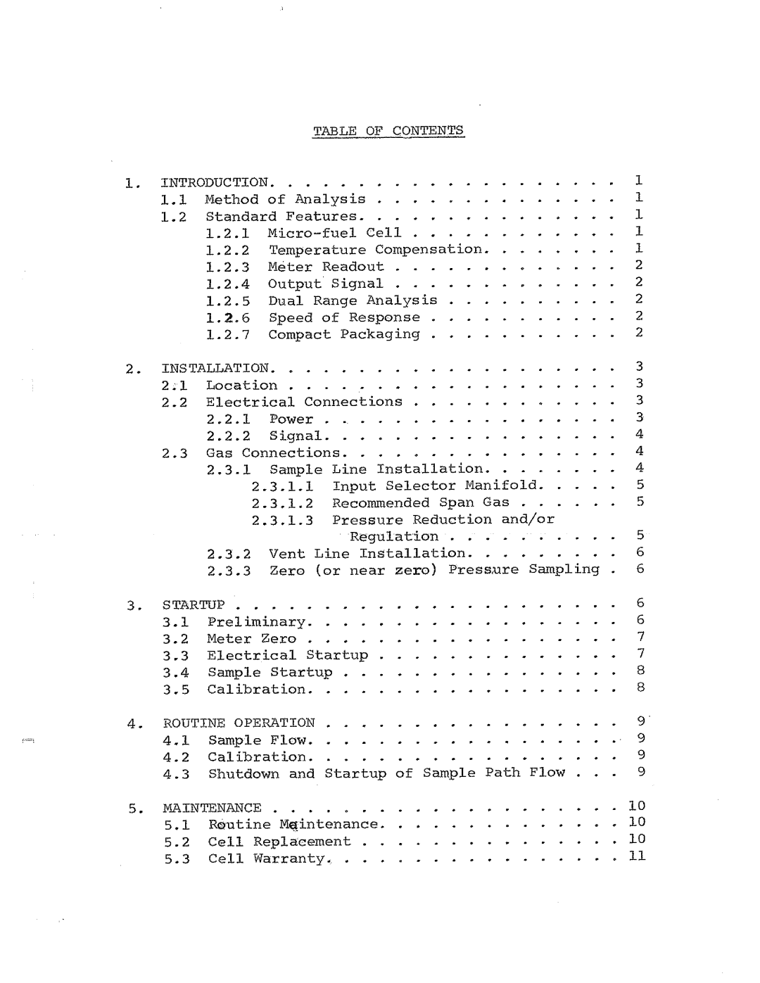 Teledyne 315 manual 