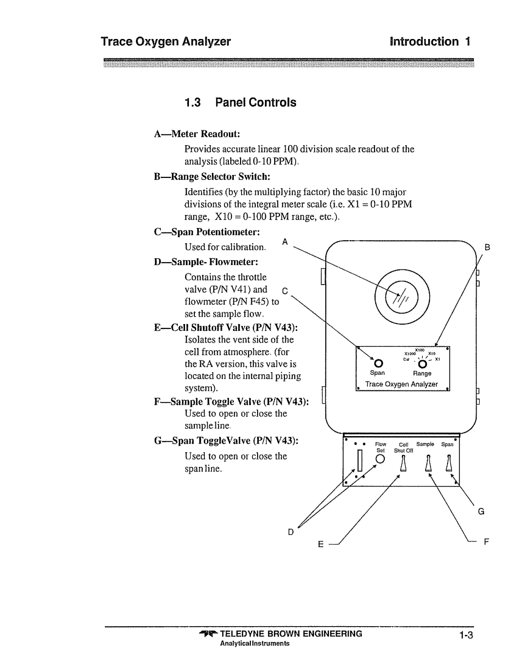 Teledyne 318R manual 