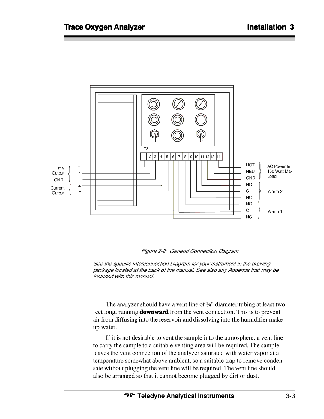 Teledyne 356WA instruction manual Gnd 