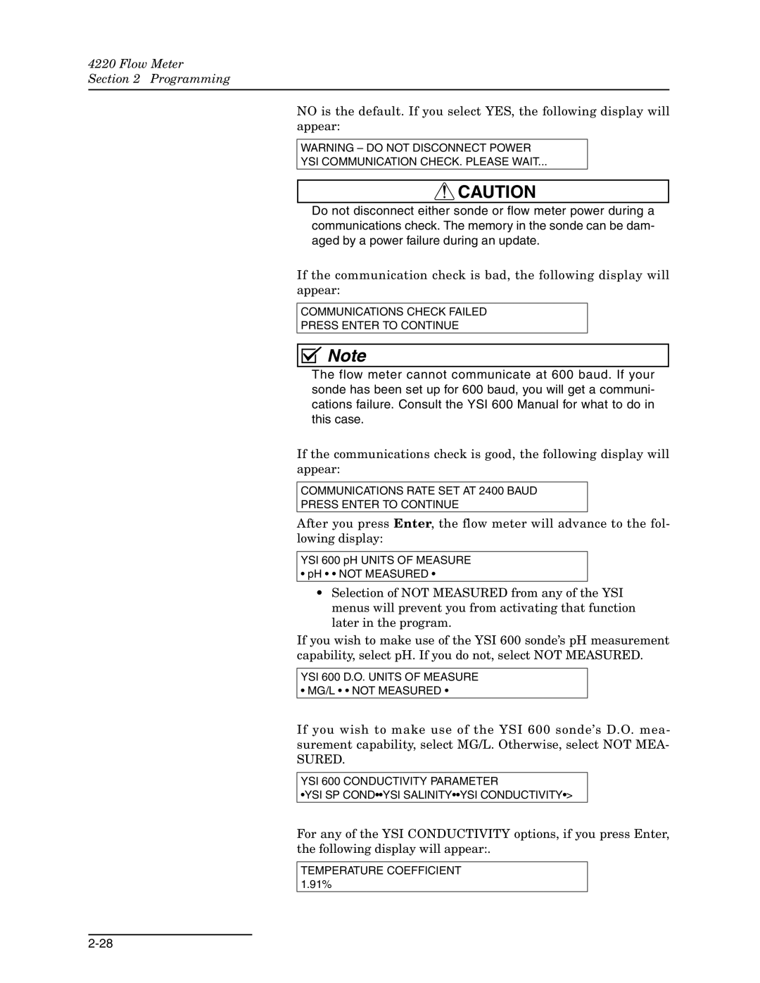 Teledyne 4220 installation and operation guide Sured 