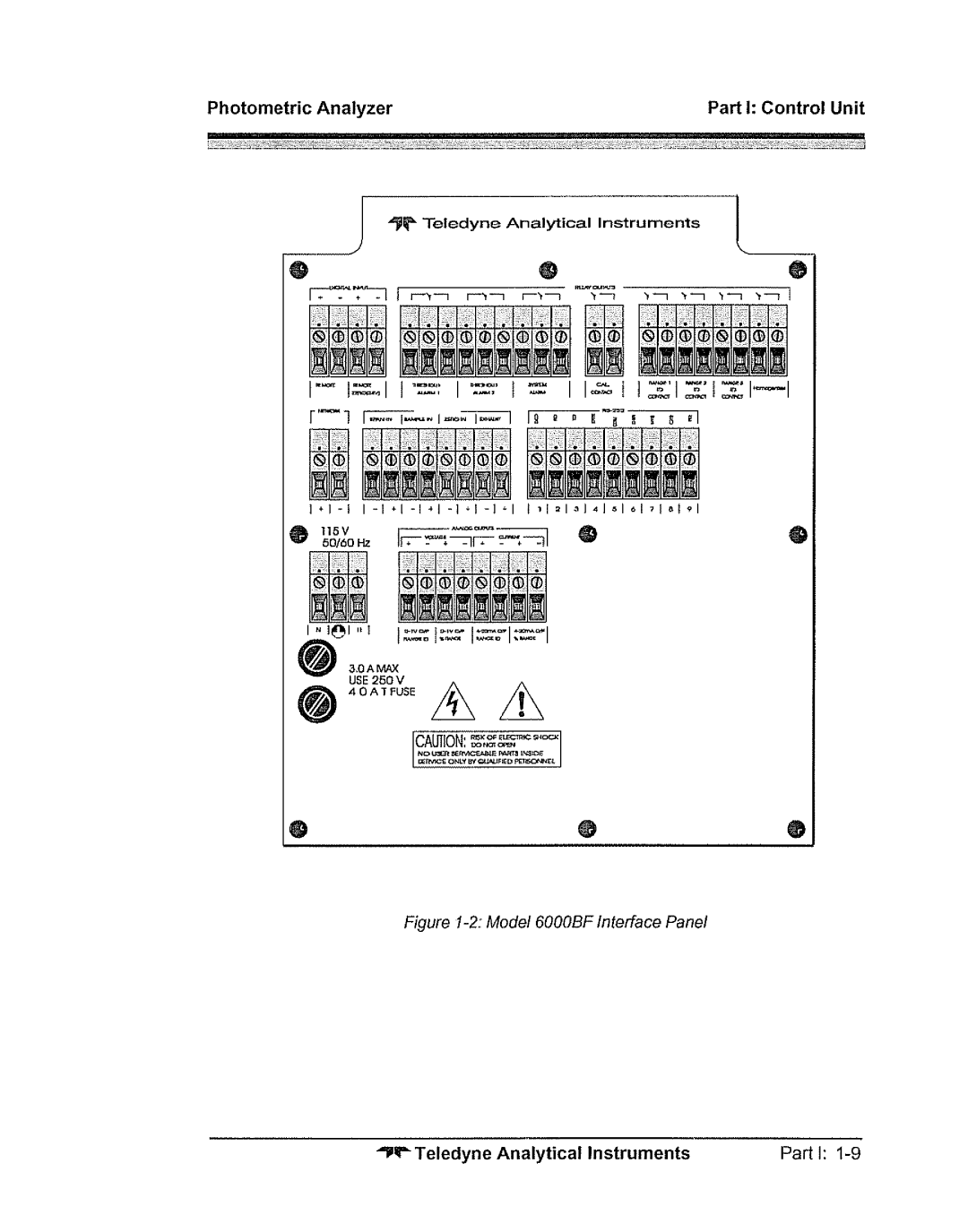 Teledyne 5000bf manual 