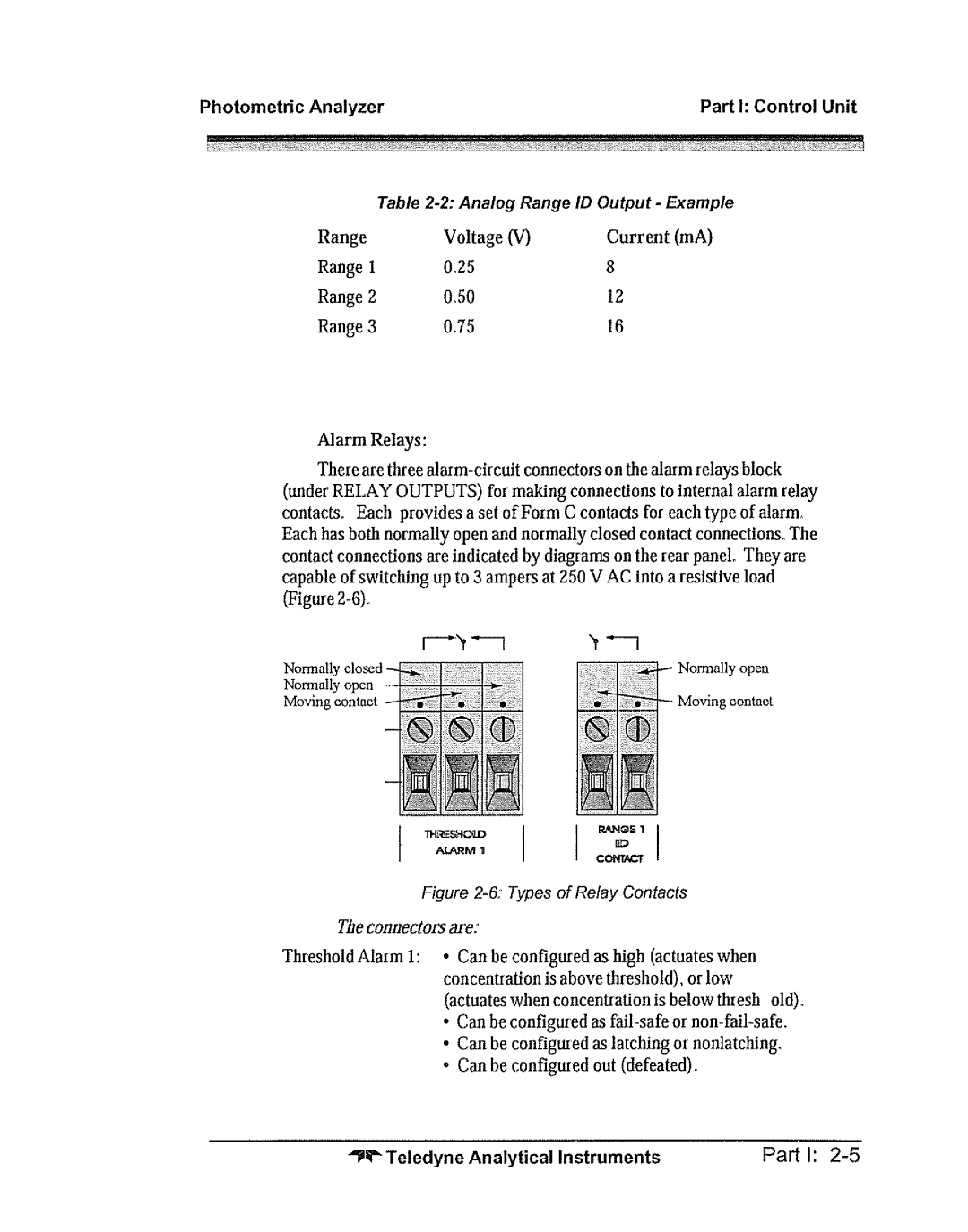 Teledyne 5000bf manual 