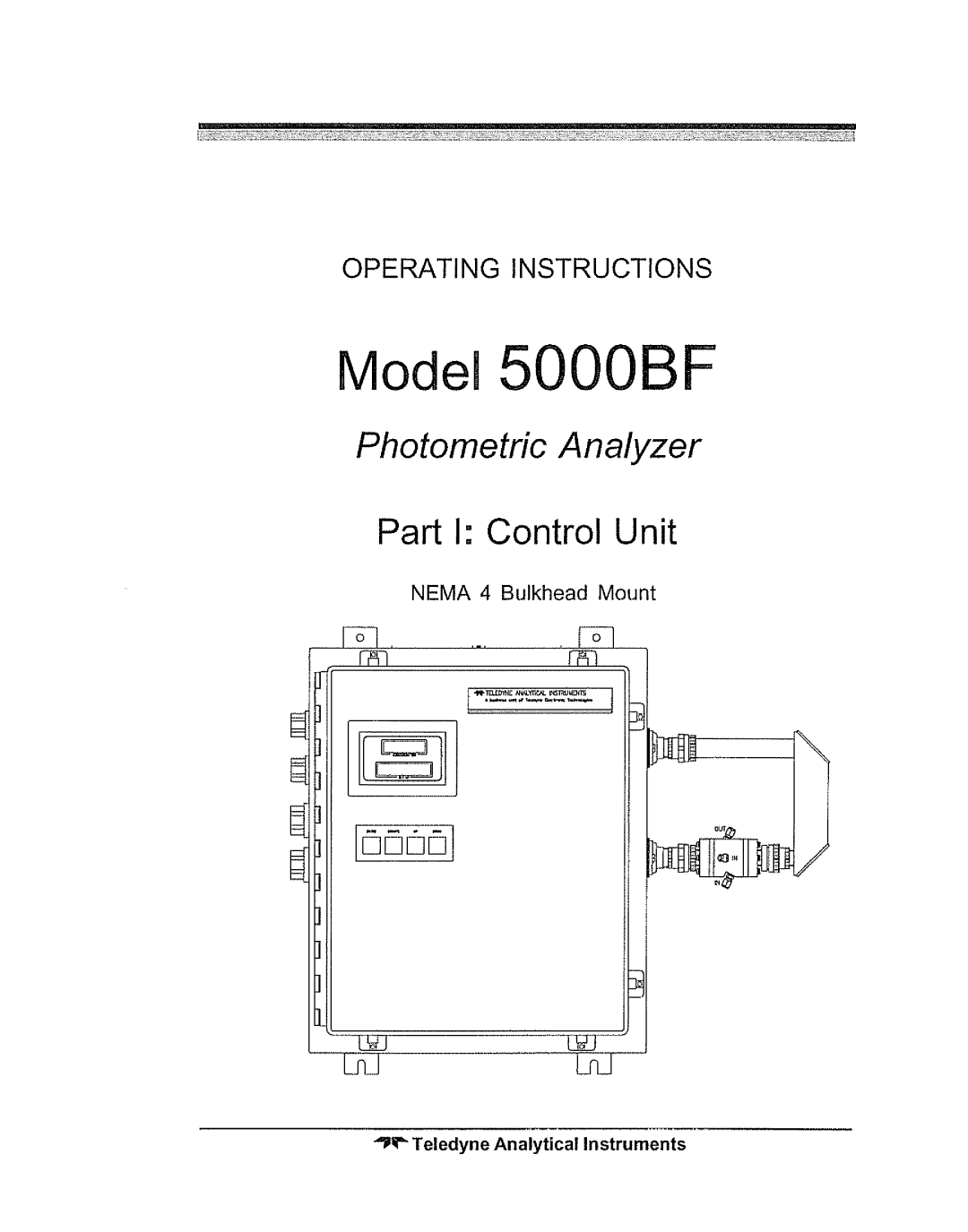 Teledyne 5000bf manual 