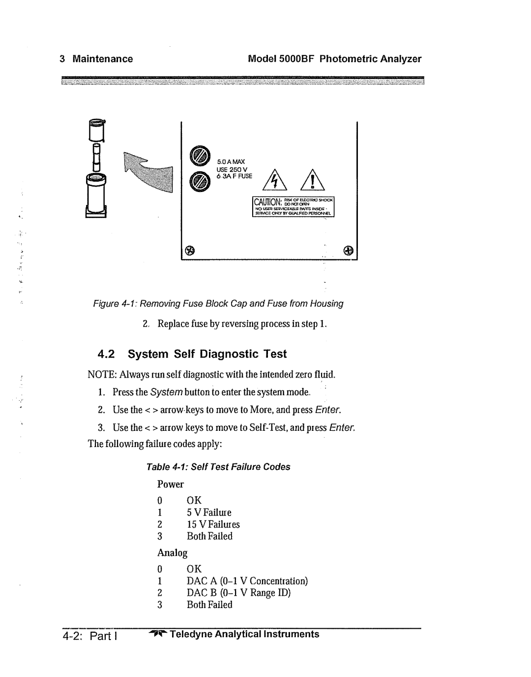 Teledyne 5000bf manual 